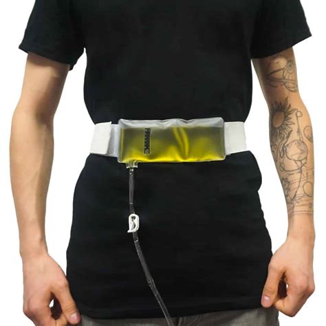 Another option besides the Incognito Belt is to pair synthetic urine with a stash. . Refillable urine belt